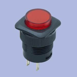 R16-504A ON-OFF & R16-504B OFF-(ON) & 1A 250VAC (with LED)